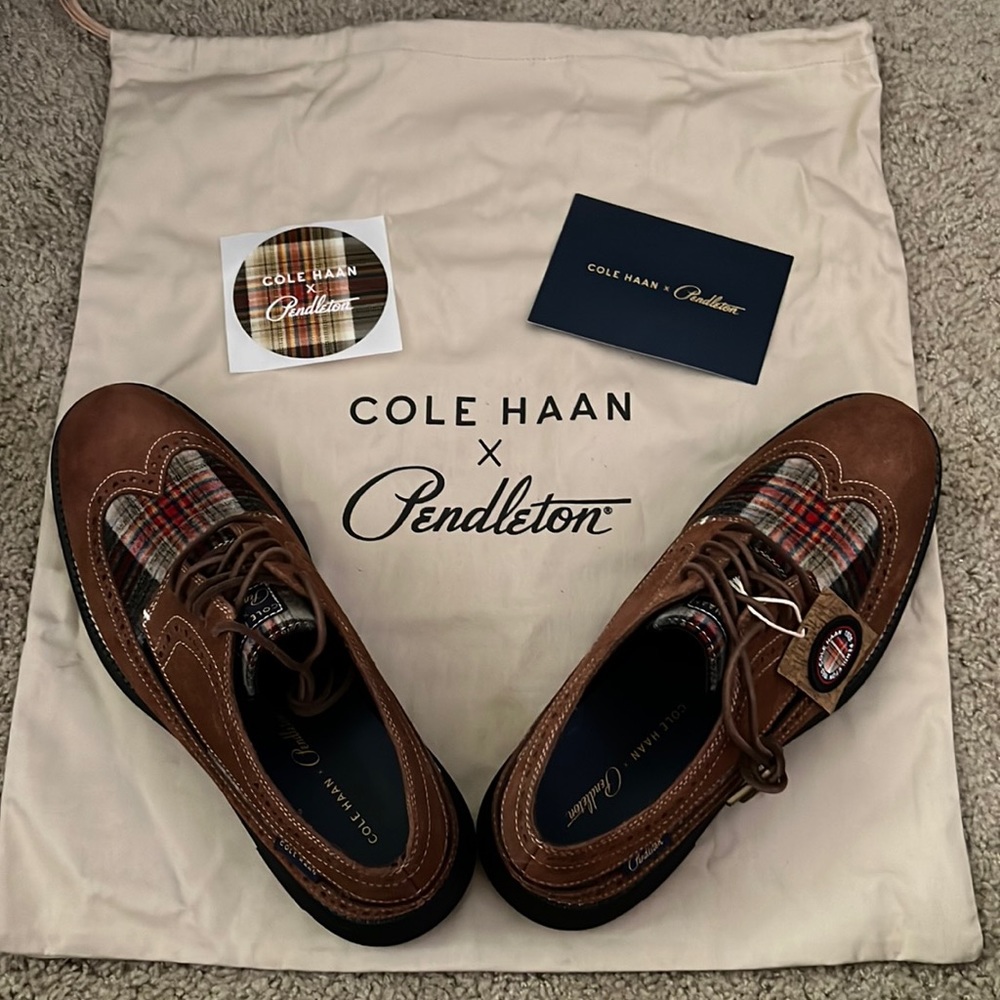 Cole Haan x Pendleton Originalgrand Oxford size 9.5